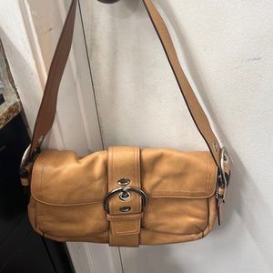 Coach leather bag